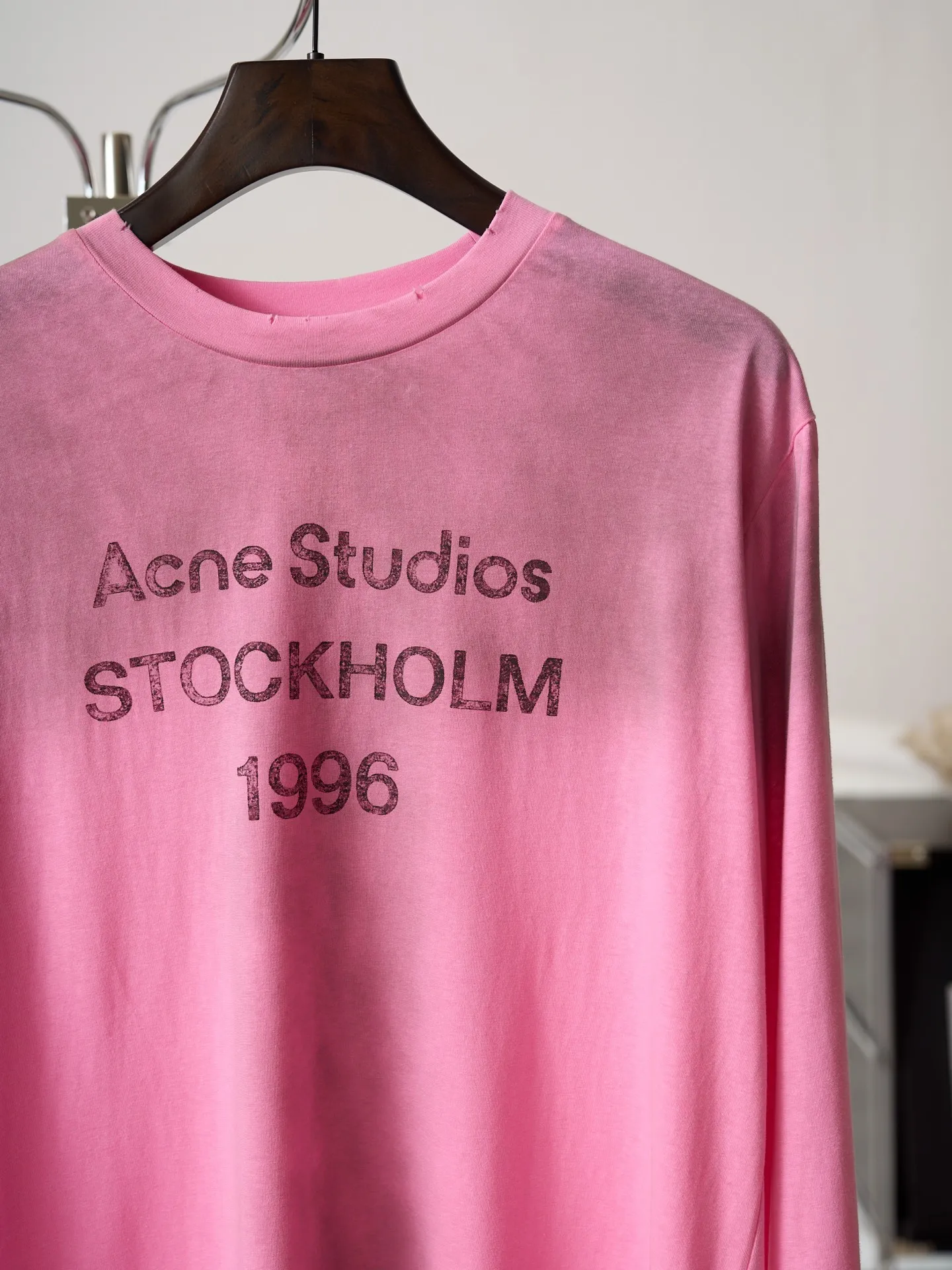 【 】Acne Studios T 【In Stock】S M L XL Breathable Acne Studios ，